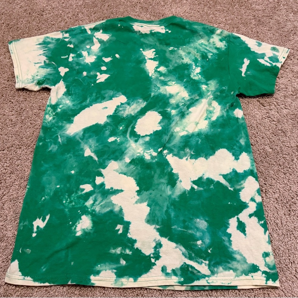 Philadelphia Eagles Tie Dye “No One Likes Us” Bleached Tie Dye Tee Size M - Picture 4 of 4